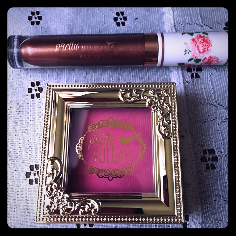 Pretty Vulgar Blush and Lipgloss full size